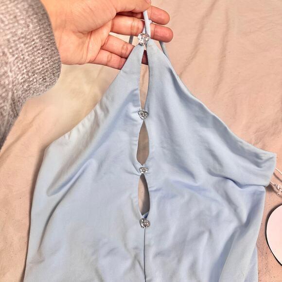 Princess Polly Lottie Bodysuit Blue‎ Size US 4 Small - Picture 8 of 11